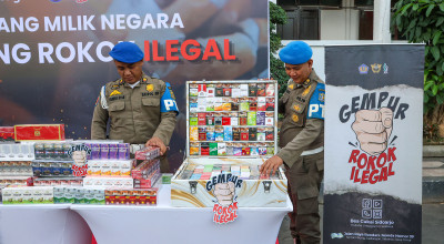 DPRD Surabaya Siap Bantu Kampanye Berantas Rokok Ilegal