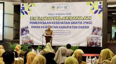 Capaian PKG Gresik Baru 28,8 Persen, Wabup Alif Minta Puskesmas Percepat Layanan