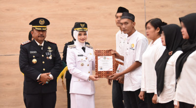 518 Warga Binaan Lapas Kediri Terima Remisi HUT ke-81 RI, 12 Orang Langsung Bebas
