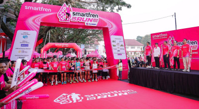 SMARTFREN Bawa Semangat Jagoan Sinyal ke Malang Lewat RUN 2026