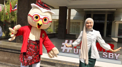 Xaviera Bagikan Pengalaman Kuliah di Korea kepada Maba Untag Surabaya
