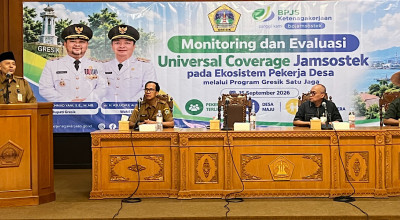 BPJS Ketenagakerjaan dan Pemkab Gresik Perkuat Perlindungan Pekerja hingga Desa