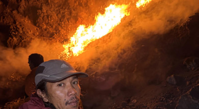 Bromo Terbakar Lagi, Balai Besar TNBTS Tutup Savana Lembah Watangan