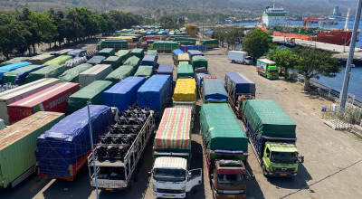 Pelindo Tanjung Wangi Buka Buffer Area untuk Urai Kemacetan Ketapang-Gilimanuk