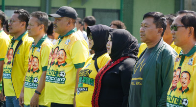Bahlil Mini Soccer Zona Madiun Raya Resmi Bergulir, Laga Pembuka Golkar vs PKB