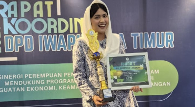 Naik Peringkat, IWAPI Lamongan Raih Juara 1 Predikat Teladan 2026