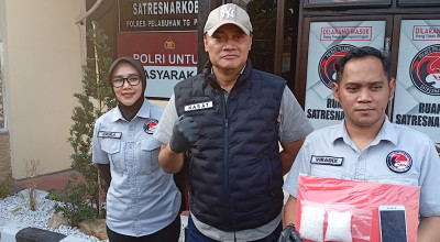 Kurir Sabu Dibekuk Polres Pelabuhan Tanjung Perak, Sehari Kirim 15 Ranjau