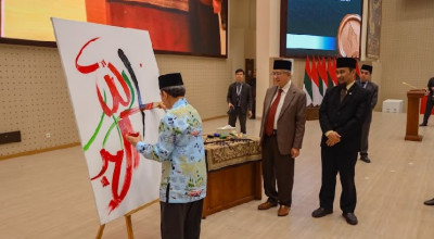 Melihat Festival Kaligrafi Internasional di Pondok Gontor Ponorogo