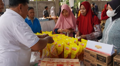 Pemkab Kediri Bantu Warga Kurang Mampu Penuhi Kebutuhan Pokok Lewat Pasar Murah