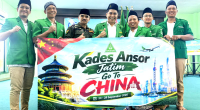 Ansor Jatim Kirim Tiga Kepala Desa Pemenang Inovasi Agro ke Tiongkok