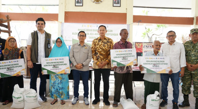 Pemkab Lamongan Salurkan 5.000 Ton Beras Bansos Pangan, Pastikan Tepat Sasaran