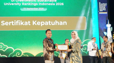 Umsura Jadi Peserta Baru Terbaik Indonesia di UI GreenMetric 2026