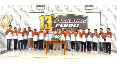 Rayakan Usia 13 Tahun, Askring Peduli Rangkul Ratusan Anak Yatim Surabaya-Sidoarjo