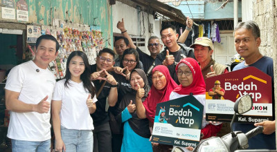 Senyum Suparmi dan Santoso Usai Rumahnya Direnovasi Mattaka dan Ahok