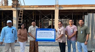 BRI Lamongan Salurkan Bantuan Program TJSL di Ponpes Sunan Drajat