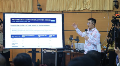 Penataan Pasar Tanjung, Pemkab Jember Diskusi Terbuka Bersama Pedagang