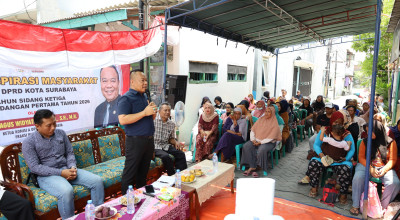 Reses di Lontar, DPRD Surabaya Kawal Usulan Pembangunan dan Bantu Warga