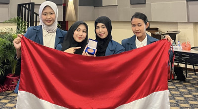 Inovasi Paving Block Limbah Perikanan Mahasiswa UNAIR Raih Penghargaan Internasional