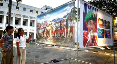 Pameran Foto ANTARA di Surabaya Rekam Pengabdian dan Jati Diri TNI