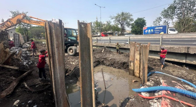 Pipa Petrokimia Bocor Terkena Proyek Pemkot Surabaya, Penanganan Dikebut 24 Jam