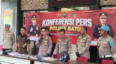 11 Pelaku Curanmor Diamankan Polres Batu Selama Operasi Sikat Semeru 2026