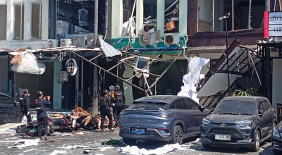 Puluhan Ruko Rusak Imbas Ledakan di Perumahan San Antonio Surabaya