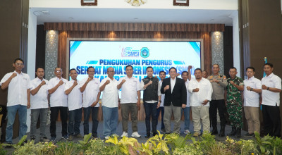 Resmi Dilantik, SMSI Lamongan Siap Kawal Program Jaga Desa