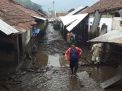 Banjir lumpur di Lereng Gunung Ijen