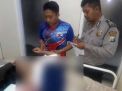 Korban Dwi Ratna Sari mendapat perawatan di rumah sakit