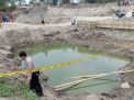 Kubangan air bekas galian c di Mojokerto tempat ditemukannya bocah 10 tahun tewas