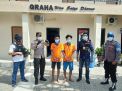 Dua budak narkoba diamankan di Mapolsek Sukolilo, Surabaya