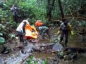Evakuasi mayat pria di Bukit Wewe Blitar
