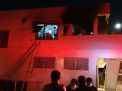 Gedung Genset Rumah Sakit Mitra Keluarga Surabaya Terbakar