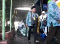 Kloter pertama JCH tiba di Asrama Haji Surabaya
