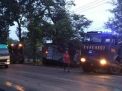 Sebuah Truk dan Dua Bus Kecelakaan Beruntun di Saradan Madiun, 12 Orang Terluka
