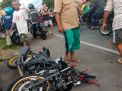 Tabrakan Beruntun 3 Kendaraan di Pasuruan, Seorang Pengendara Motor Sport Tewas