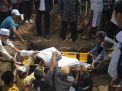 Pemakaman 4 bocah yang tewas terbakar di Batu