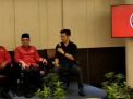 Bupati Anas dan Bupati Boven Digoel, Benediktus Tambonop di Kongres PDP ke 5 di Bali