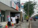 Penampakan kantor kas BNI Jalan Gajah Mada, Kota Mojokerto yang disegel Satpol PP