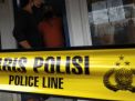 Garis polisi terpasang di panti pijat, tempat terapis dibunuh