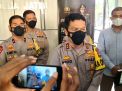 Kapolda Jatim, Irjen Pol Nico Afinta memberikan keterangan terkait penanganan kasus kekerasan terhadap Jurnalis Tempo, Nurhadi