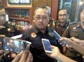 Ketua DPRD Surabaya, Armudji usai diperiksa di Kejati Jatim
