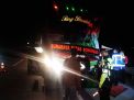 Bus Restu 'Sang Penakluk' tabrak truk di Tol Nganjuk-Madiun
