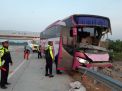Bus Rombongan Ziarah Wali Tabrak Truk di Tol Gempol, 4 Orang Tewas