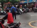 Lokasi kecelakaan dua motor di Pasuruan
