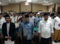 Ketum PBNU KH Said Aqil Siradj bersama Machfud Arifin dan Ketua PCNU Surabaya Muhibbin Zuhri