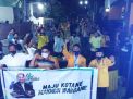 Calon Wali Kota Surabaya Machfud Arifin saat menyapa warga Ngagel Rejo