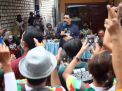 Calon Wali Kota Nomor Urut 2, Machfud Arifin menyapa warga Kapas Madya, Tambaksari, Surabaya