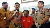 Abdus Salam, pembunuh wanita di Petemon Barat diamankan di Mapolrestabes Surabaya