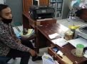 Dandi Anggarisandi, staf sekretaris DPKP Kota Mojokerto yang barang-barangnya dicuri pelaku